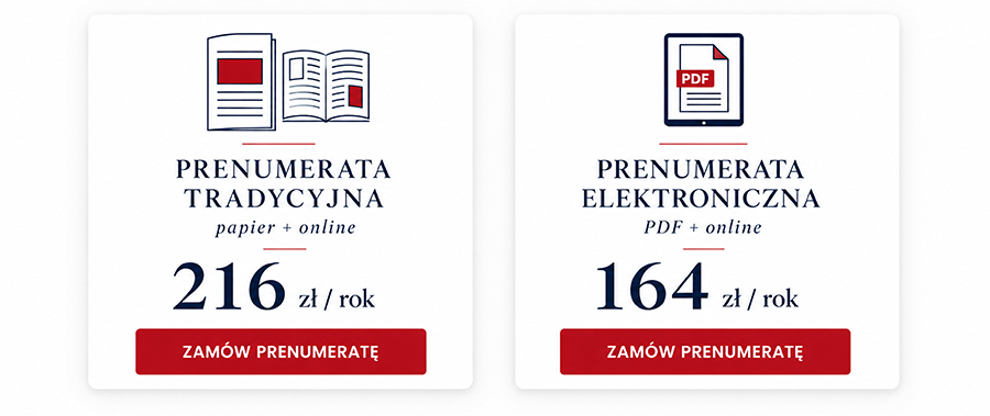 Wybierz prenumeratę Hotelarza