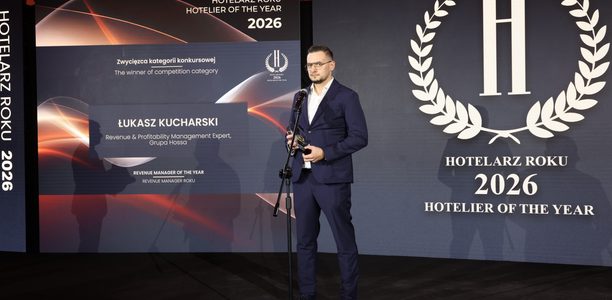 Łukasz Kucharski Revenue Managerem Roku w konkursie „Hotelarz Roku 2026”